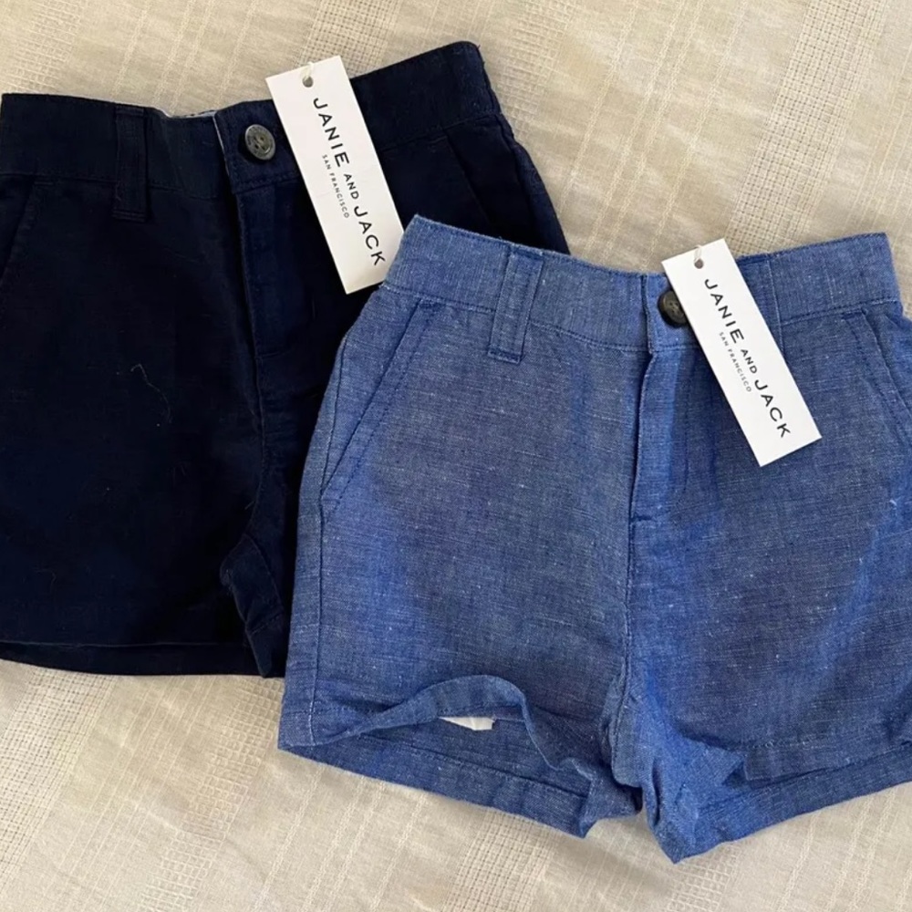Janie and Jack Toddler Shorts NEW